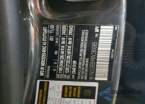 2021 Mercedes-Benz Glc 300 4Matic z USA, uszkodzony, nr VIN W1N0G8EB9MV280085